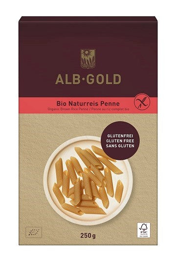 MAKARON-(RYŻOWY-RAZOWY)-PENNE-BEZGLUTENOWY-BIO-250-g---ALB-GOLD
