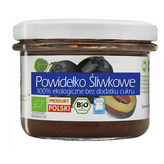 POWIDEŁKO-ŚLIWKOWE-BEZ-DODATKU-CUKRÓW-BEZGLUTENOWE-180-g---BIOFOOD