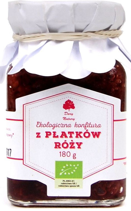 KONFITURA-Z-PŁATKÓW-RÓŻY-BIO-180-g---DARY-NATURY