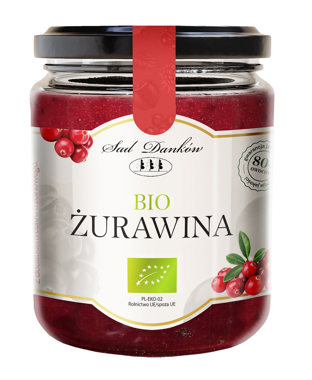 ŻURAWINA-Z-CUKREM-TRZCINOWYM-BIO-260-g---SAD-DANKÓW